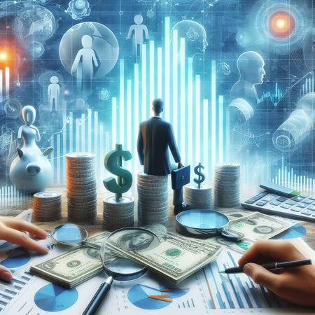 Financial Auditing, Financial Coaching and Financial Education Artの素材