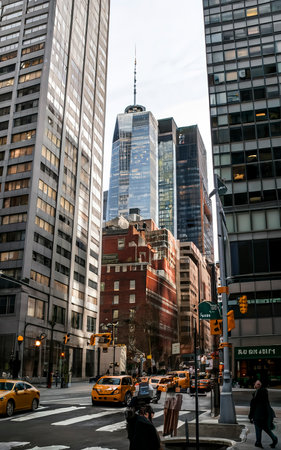 Midtown Upper East Manhattan Park Avenue buildingsの素材