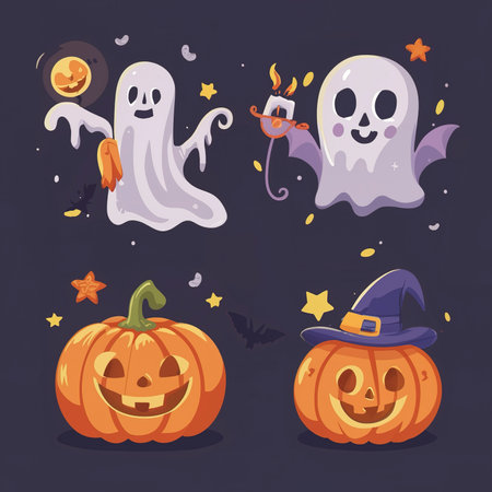 The Creative halloween elements assortmentの素材