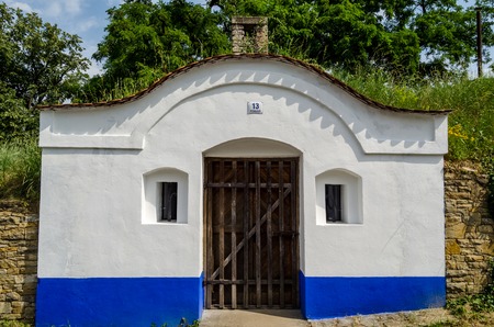 Huge wine cellars in Petrov called Plzeの写真素材