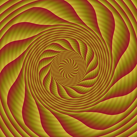 Psychadelic radial abstract illustration backgroundの写真素材
