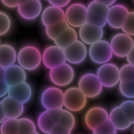 Abstract bacteria cells seamless generated texture or backgroundの写真素材
