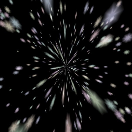 Abstract burst star generated texture or backgroundの写真素材