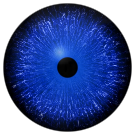 Eye iris generated realistic colorの写真素材
