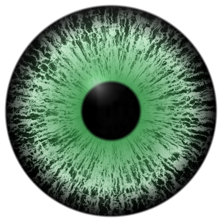 Eye iris generated realistic colorの写真素材