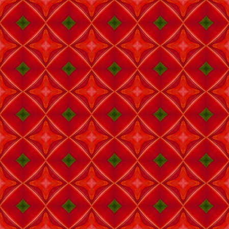 Floral Kaleidoscopic mosaic seamless texture or backgroundの写真素材