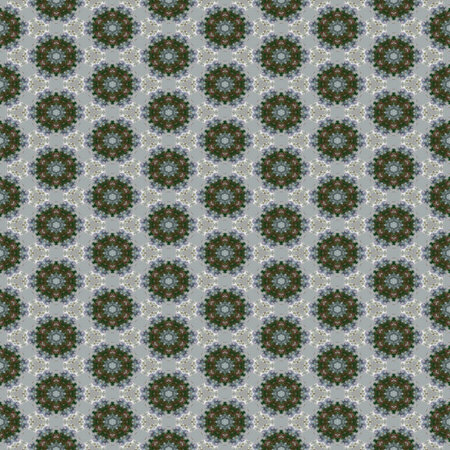 Floral Kaleidoscopic mosaic seamless texture or background