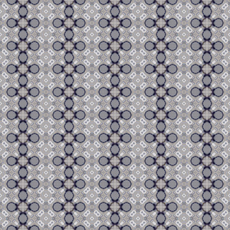 Floral Kaleidoscopic mosaic seamless texture or background