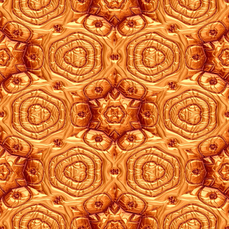 Mayan ornament seamless texture or backgroundの写真素材