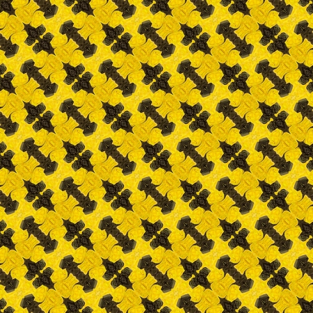 Floral Kaleidoscopic mosaic seamless texture or backgroundの写真素材