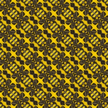 Floral Kaleidoscopic mosaic seamless texture or backgroundの写真素材