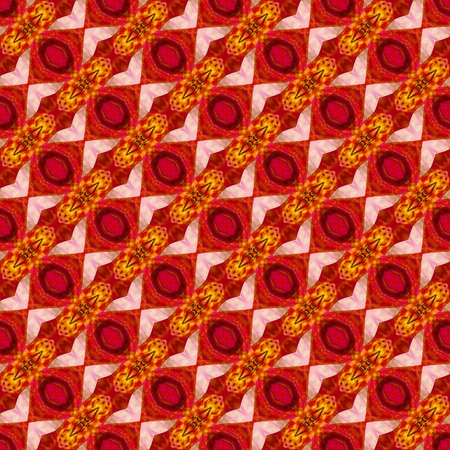 Floral Kaleidoscopic mosaic seamless texture or backgroundの写真素材