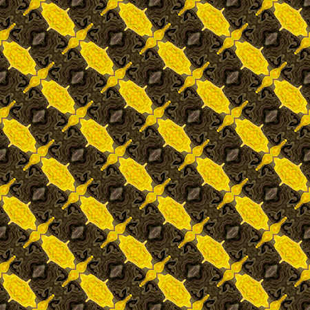 Floral Kaleidoscopic mosaic seamless texture or backgroundの写真素材