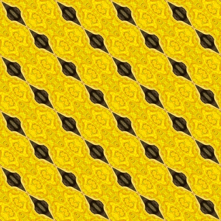 Floral Kaleidoscopic mosaic seamless texture or backgroundの写真素材