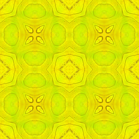 Floral Kaleidoscopic mosaic seamless texture or backgroundの写真素材