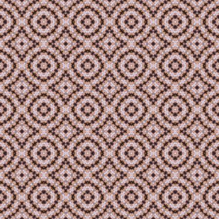 Floral Kaleidoscopic mosaic seamless texture or background
