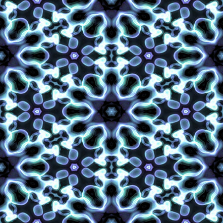 Kaleidoscopic wallpaper tiles. Seamless (You can find more templates and textures in my portfolio)