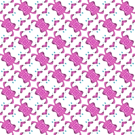 Kaleidoscopic wallpaper tiles. Seamless textureの写真素材