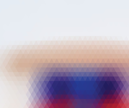 Geometric multicolor triangular low poly gradient illustration for graphic background. Vector design texture. Polygonal abstract vector background. Origami style with gradient.のイラスト素材