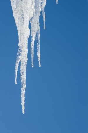 long iciclesの写真素材