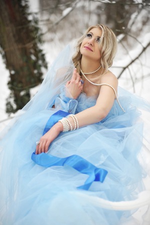 ice and winter queenの写真素材