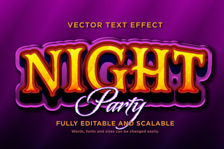 Set the stage for an electrifying night party with our dynamic text effects. These designs bring your words to life with the spirit and energy of a thrilling night out. Get ready to make a statement and create a buzz with our text effects, perfect for your next unforgettable celebrationのイラスト素材