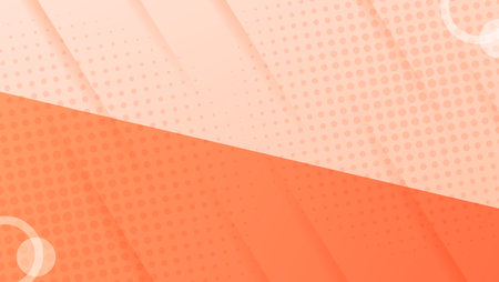 An abstract design with a combination of orange and white colors. This design is suitable for use as a website background, poster, or other promotional media.のイラスト素材