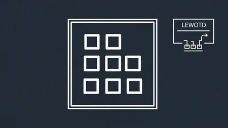 Illustration of a security code on a dark background with copy spaceの素材