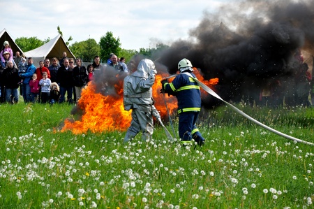Fireman exhibitionのeditorial素材