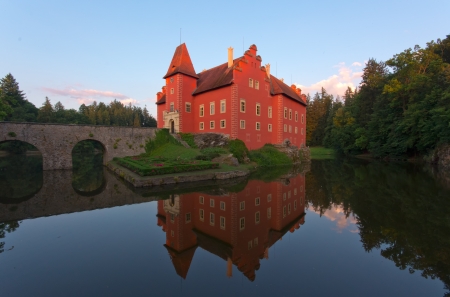 Fairy tale castle - Cervena Lhotaのeditorial素材