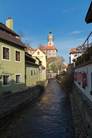 Cesky Krumlov - castleのeditorial素材