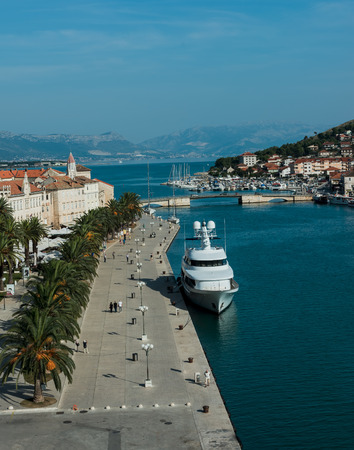 City of Trogir, Croatiaの写真素材
