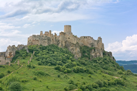 Pat castle - UNESCO heritage in Slovakiaの写真素材