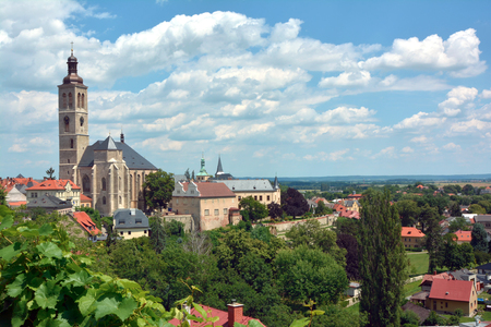 St. Jacob church in Kutna Horaのeditorial素材