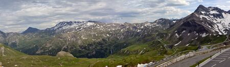 GROSSGLOCKNER HIGH ALPINE ROAD, Austriaの写真素材