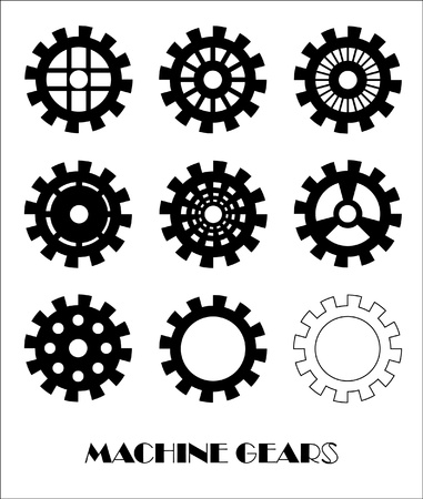 Machine Gear Wheel Cogwheelのイラスト素材