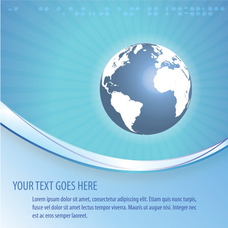 Abstract globe backgroundのイラスト素材