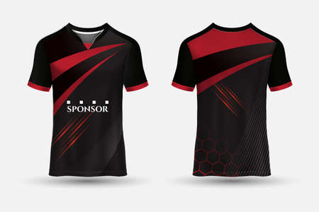 New design of Tshirt sports abstract jersey suitable for racing, soccer, gaming, motocross, gaming, cycling.のイラスト素材