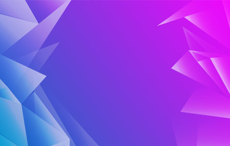 Colorful Abstract geometric shape background vector. Purple Polygonal geometric design background vectorのイラスト素材