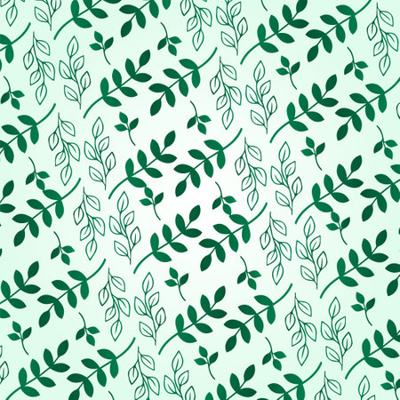 Abstract Floral pattern design vector. Abstract leaf texture pattern design template vectorのイラスト素材