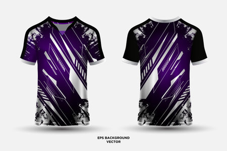 Fantastic jersey design suitable for sports, racing, soccer, gaming and esports vectorのイラスト素材