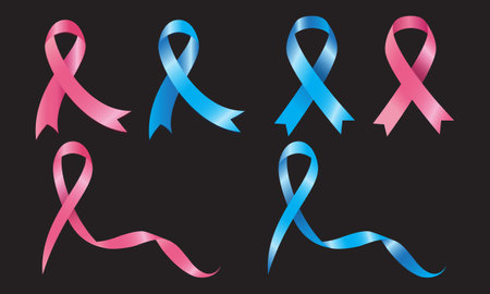 Ribbon label design vector. Set of colorful ribbons design vectorのイラスト素材