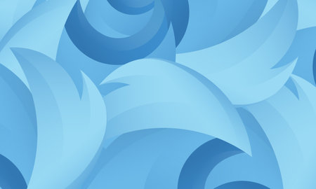 Smooth gradient background vector. Abstract Blue gradient wavy background vectorのイラスト素材