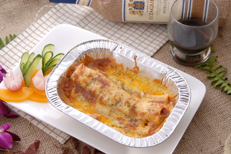 Chinese restaurant dishesのeditorial素材