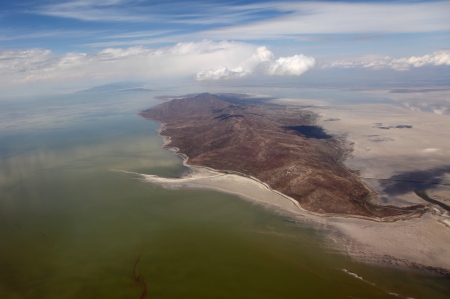 Aerial photography, mountainsの写真素材