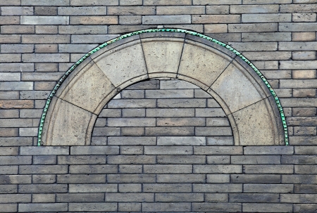 Gray brick wallの写真素材