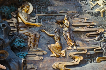 Golden Buddha Image の写真素材