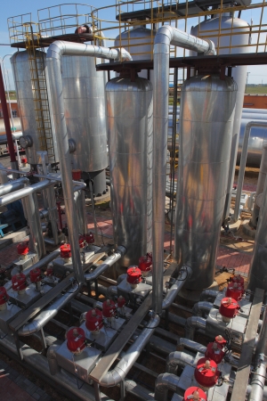 oil and gas processing plantのeditorial素材