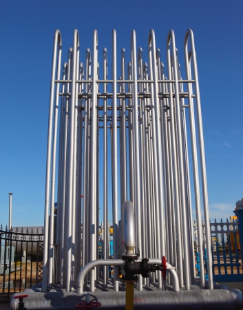 oil and gas processing plantのeditorial素材