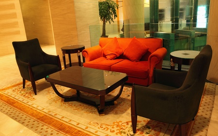 Couch in the room, modern living roomのeditorial素材